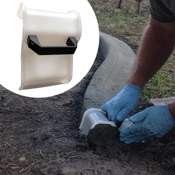 

Grout Shape DIY Landscape Skimming Tile Flooring With Handle Construction Plastering Curb Tool Edger Garden Concrete Trowel Yard