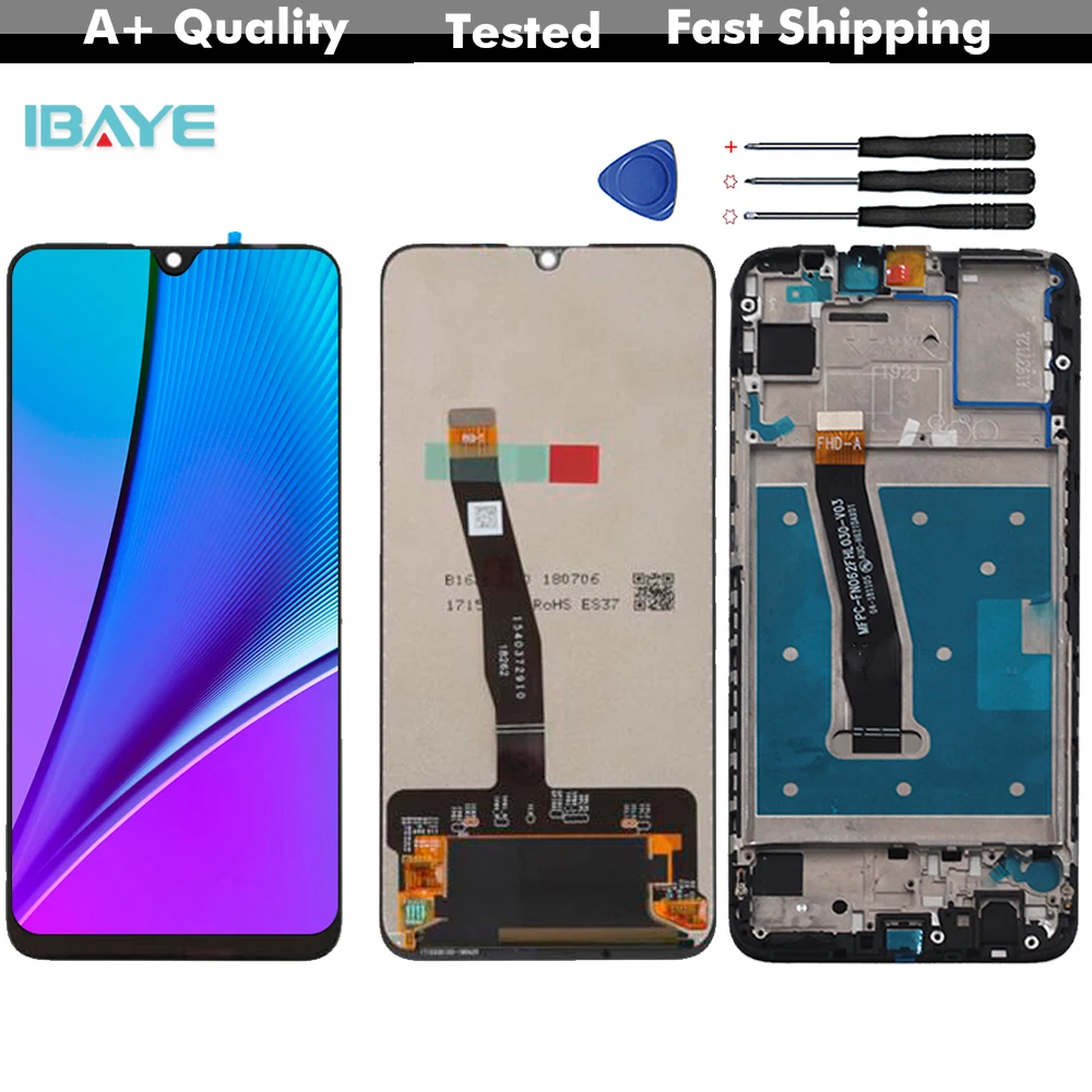 

6.21 " LCD For Huawei P Smart 2019 LCD Display Touch Screen With Frame Digitizer Assembly P Smart 2019 LCD Repair Parts