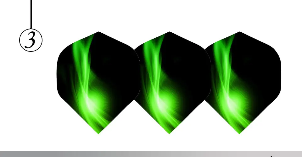 Easytoday 60Pcsset Professional Darts Accessories Flights Five Colors High Quality Dart Wing Plastic Waterproof Dart Flights (3)