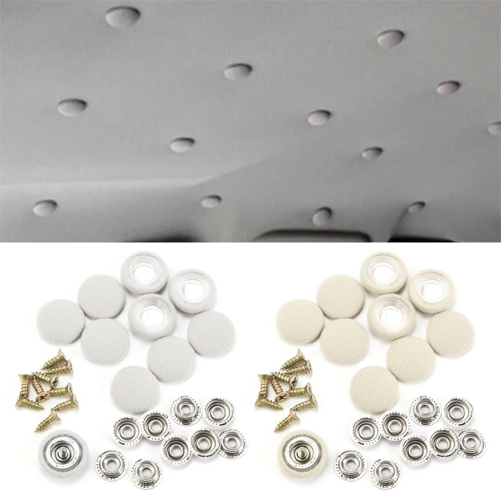 10pcs Car Interior Ceiling Cloth Fixing Screw Cap for BMW E30 E34 E36 E39 E46 F10 F11 F31 G30 M1 M2 X1 F48 X3 X4 X5 | Автомобили и