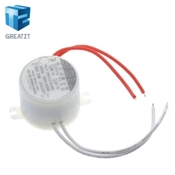 

New Electric 35W Circular Radar Microwave induction sensor switch instead of the human body infrared induction switch sensors