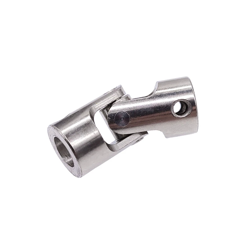 Universal Joint 2-10mm Steering Shaft U-Joint For Boat Car DIY Accessories Silver 72462934