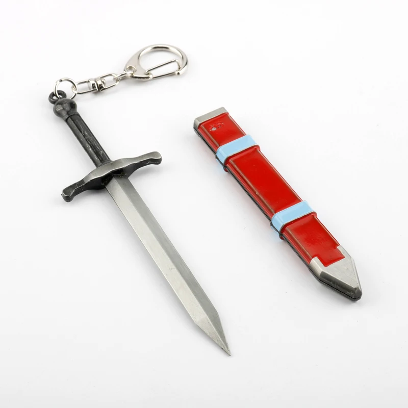 Anime Dragon Z Anime Trunks Weapon Sword Model Keychain Keyrings Metal