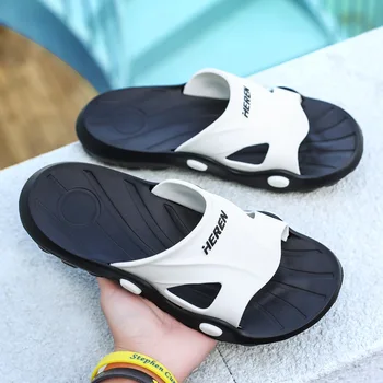 

Flip-flops 2020 summer new outdoor wear personality beach shoes sandals men trend Korean slippers men wholesale