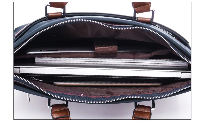 Men Oxford Business Briefcase Office Travel Messenger Large Tote Women Computer Work Bags Business Trip A4 File 14 In Laptop Bag