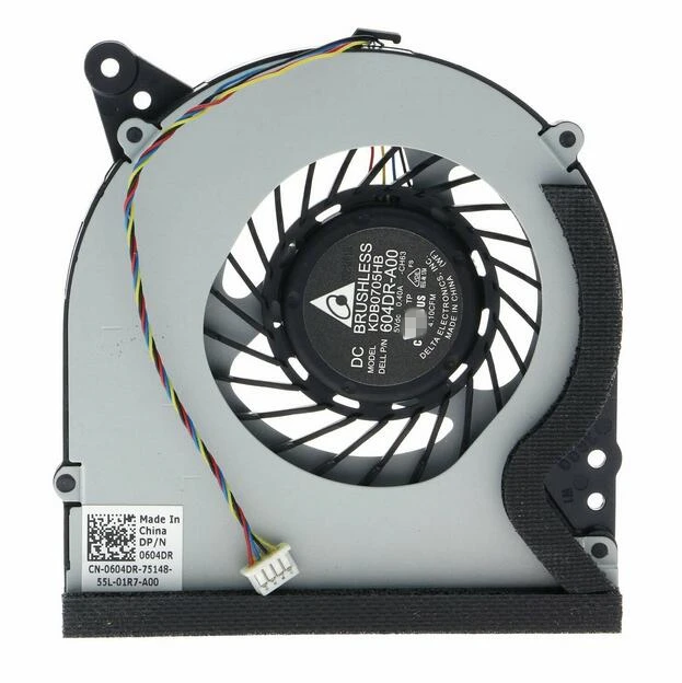 1 лот/5 шт. для Dell XPS 18 1810 cpu вентилятор охлаждения 604DR 0604DR