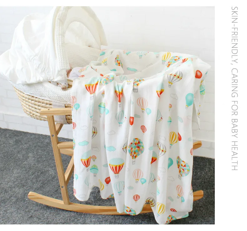 firm mattress topper Baby Blankets Newborn Cotton Gauze 2 Layers 120x120cm Bamboo Swaddle Blanket Baby Bedding Set linen bedding