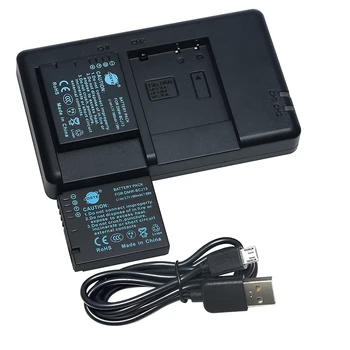 

3pcs DSTE 1900mAh 3.7V DMW-BCJ13 Full Decoded Camera Battery Dual Charger for Panasonic for Leica D-LUX5 D-LUX7 BP-DC10-E D-LUX6