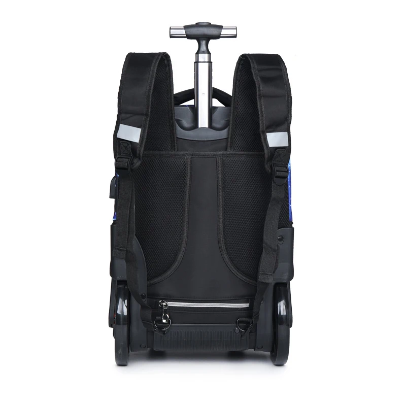 rolling backpack with usb charger