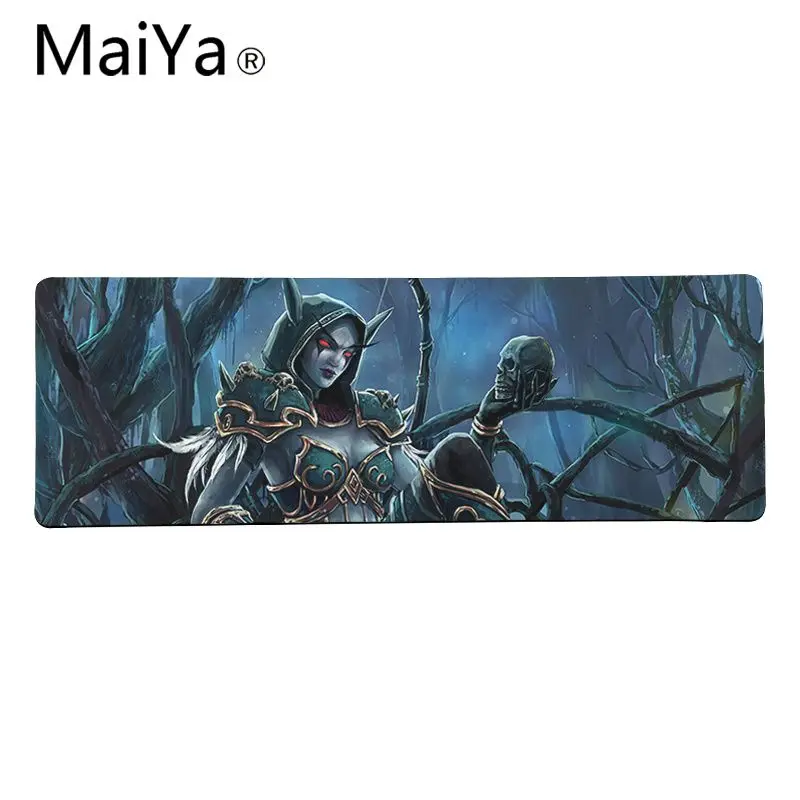 Maiya высокое качество WOW World of Warcraft Sylvanas резиновый ПК компьютерный игровой коврик для мыши большой коврик для мыши клавиатуры коврик