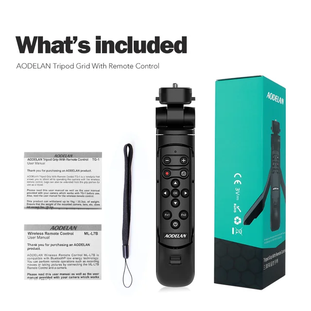 Nikon Z50 Wireless Shooting Grip And Tripod Camera Remote Control