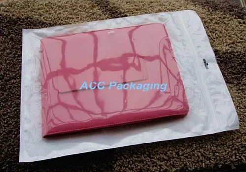 

Wholesale 50Pcs/Lot 25*35cm White / Clear Tablet Pad Case Plastic Retail Packaging Poly Bag Storage Package for iPad 2 3 4 5 Air