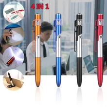 

Multifunctional Four-in-one Foldable Ballpoint Pen Capacitor Pen for Tablet and Mobile Phone Holder (Flashlight + Holder)