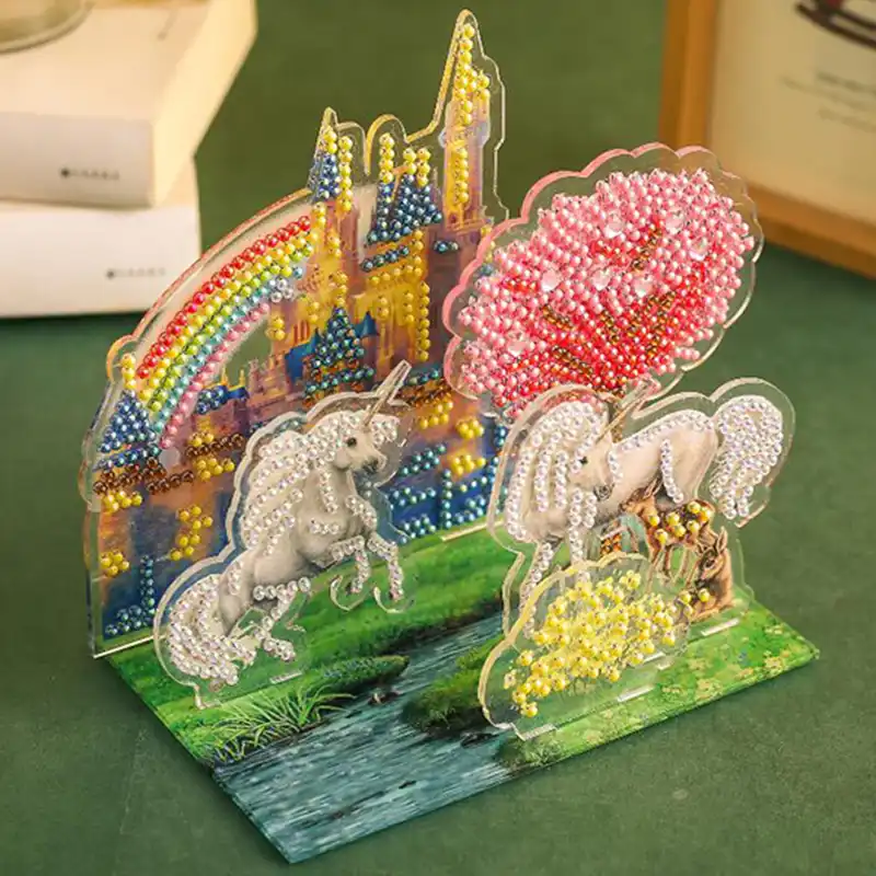 DIY 5D особой формы алмазов картина 3D трехмерный пазл крестом Наборы с украшением в