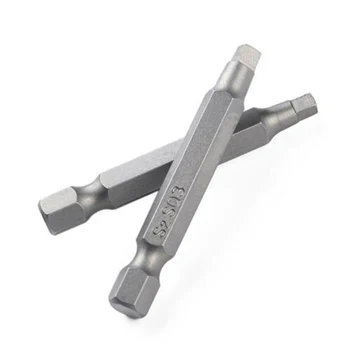 

3pcs/set 50mm Magnetic Square Head Screwdriver Bits Useful Tool Alloy Steel 1/4