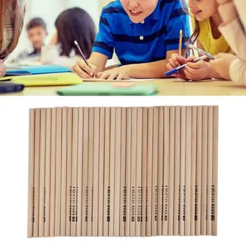 

50PCS Environmental Protection Wooden HB 2B Pencil Graphite Writing Pencil for primary school students