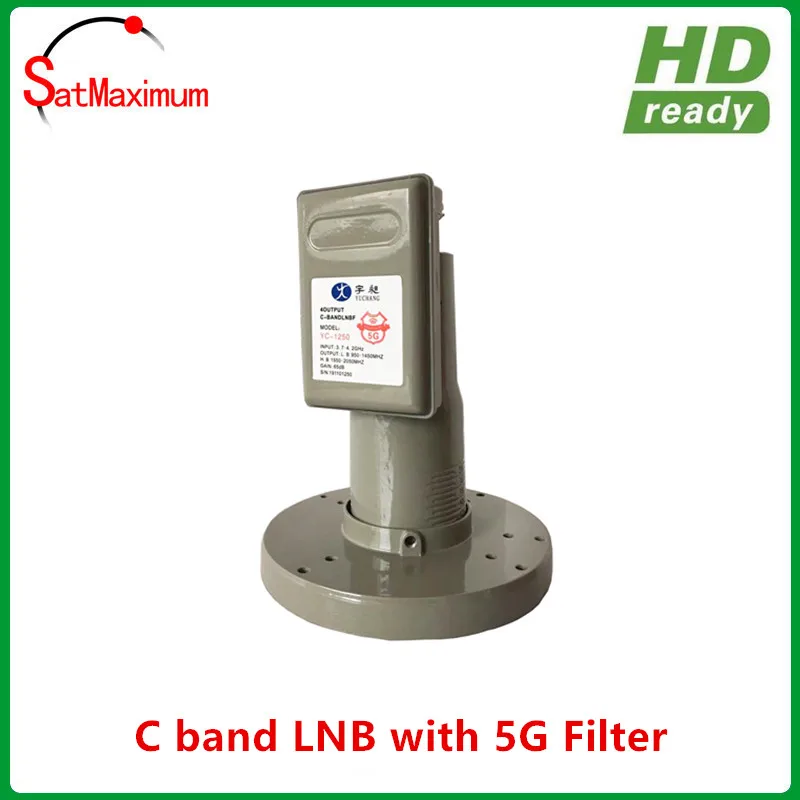 Цифровая готовая HD C полоса LNB с 5G фильтром