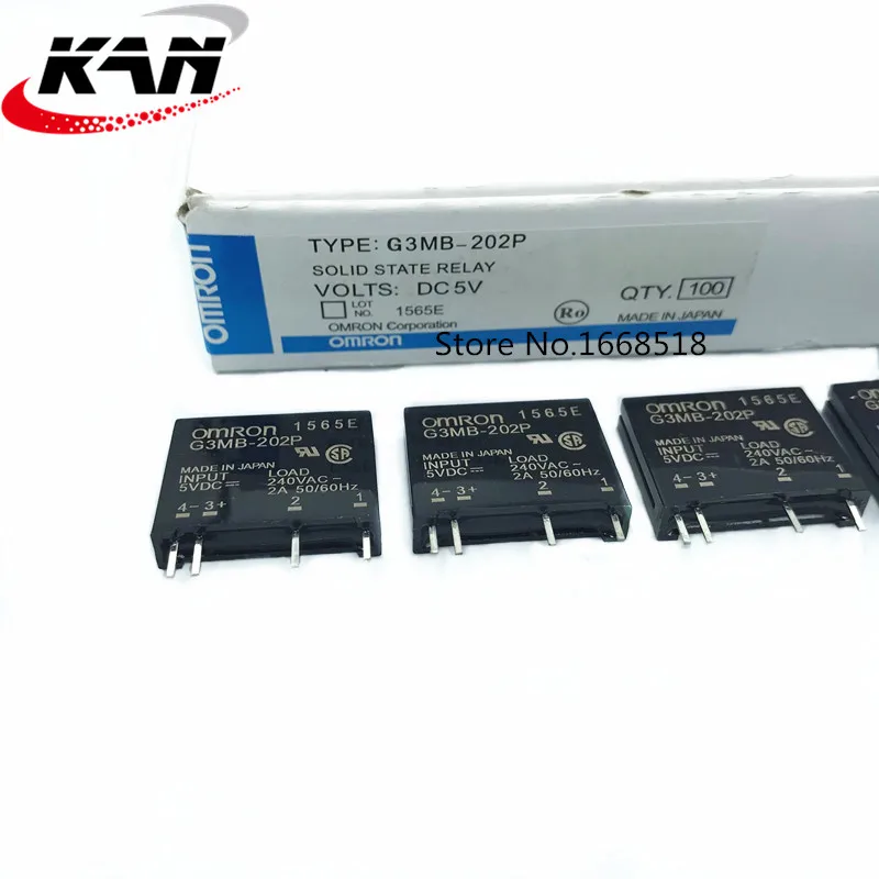 10pcs New original solid state relay G3MB-202P-5VDC G3MB-202P-12VDC 3MB-202P DC-AC PCB SSR In 5VDC 12VDC Out 240V AC 2A | Обустройство