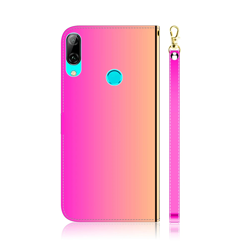 Усовершенствованный зеркальный кожаный чехол для huawei P Smart Plus Enjoy 9S Honor 10i 20i 10 20 Lite, роскошный флип-кошелек, чехол для телефона