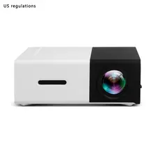 YG300 проектор мини lcd светодиодный проектор 400-600 люмен 320x240 пикселей лучший видео проектор для детей