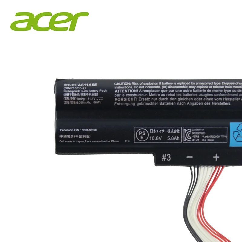 Аккумулятор для ноутбука acer AS11A5E для acer Aspire TimelineX 3830TG 3830T 4830T 5830T 5830TG 4830TG AS11A3E
