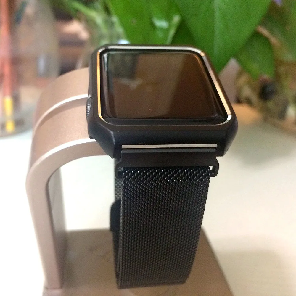 Mlianese Loop ремешок+ металлический чехол для Apple Watch 3 2 1 ремешок 42 мм 38 мм крышка Iwatch 5 4 ремешок 44 мм 40 мм браслет аксессуары для часов