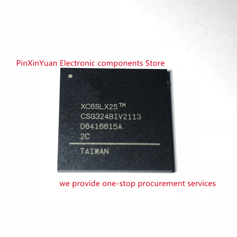 1 шт. новые оригинальные кнопки XC6SLX25-2CSG324C BGA324 FPGA-программируемая вентильная чип в