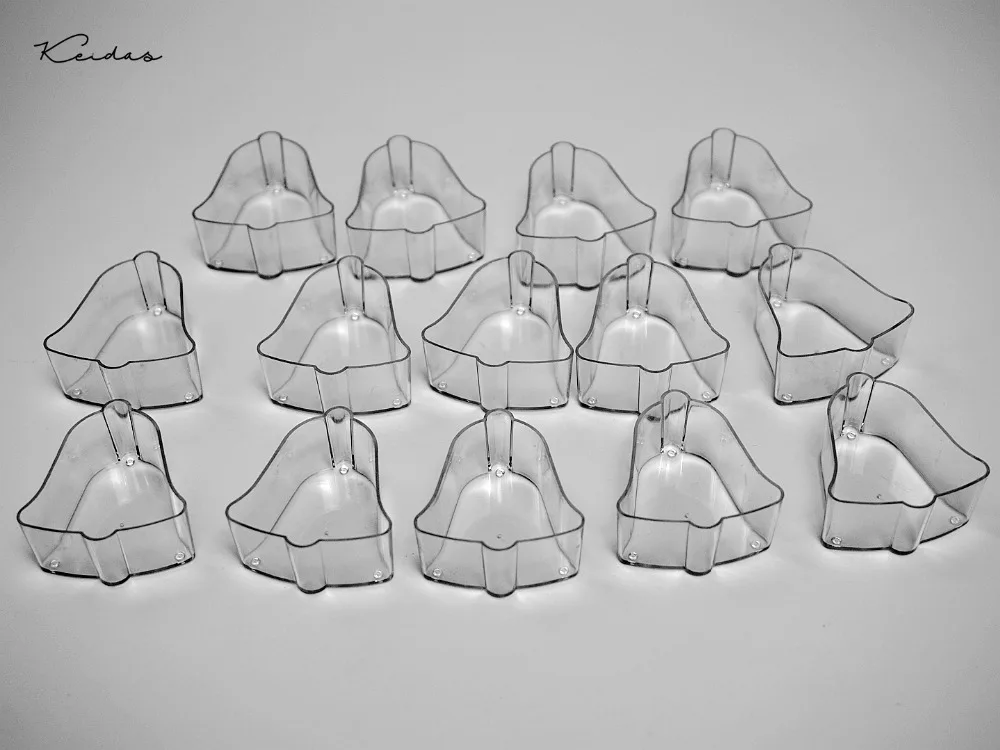 Рождественский колокольчик поликарбонатные DIY подсвечники с фитилем для подсвечивания изготовления свечей 100 шт с фитилем