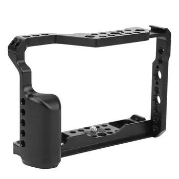 

Aluminium Alloy Camera Cage Photography Shooting Vlog Rig with Cold Shoe Mount 1/4in 3/8in Thread for Fuji X-T1/T2/T3 Cameras