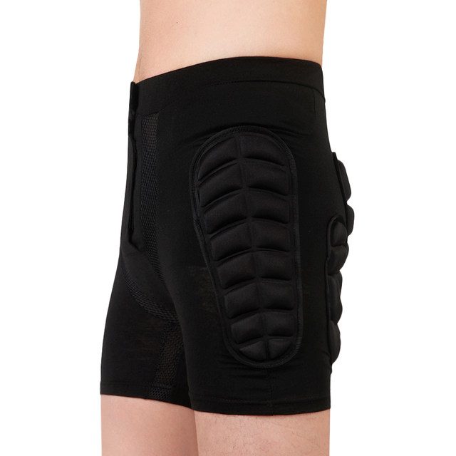 Unisex Protective Hip Pants 3D Padded Hip Protective Shorts Snowboarding 