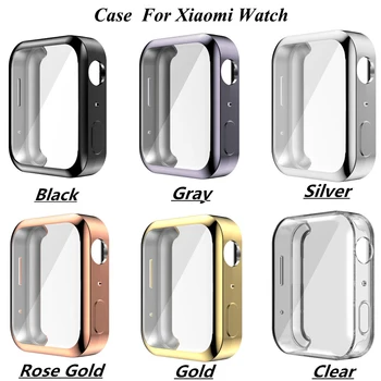 

Smart watch Protective Case Cover For Xiaomi Watch Full cover Tpu Screen Protection Case For Mi watch Case Shell Accessories