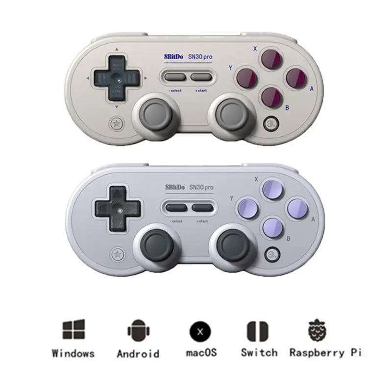 8Bitdo SN30 pro Классический беспроводной Bluetooth Джойстик Геймпад совместим с nintendo Switch/PC/Mac OS и Android