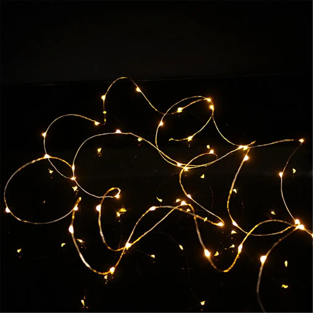 

Battery Operated 3 Meters String Light with 30 LEDs Christmas Holiday Wedding Party Decor LED Copper Wire Light String