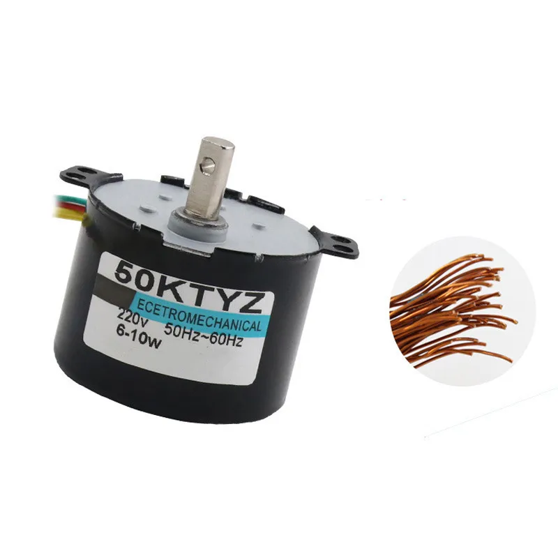 50ktyz синхронный двигатель переменного тока, 220V 5rpm небольший электродвигатель, реверс управляемой низкой скорости микро-моторов, J15012