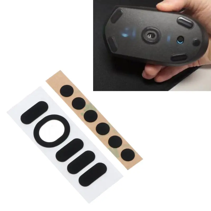 1 Набор 0 6 мм кривой край мышь ноги коньки для мыши logitech G304 G305|Аксессуары мышей и