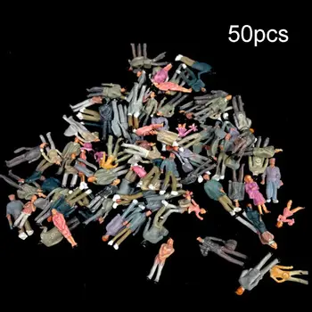 

50pcs/pack 1/25 Scale Model Sand Table Model Making Landscape Decoration Villain U90B