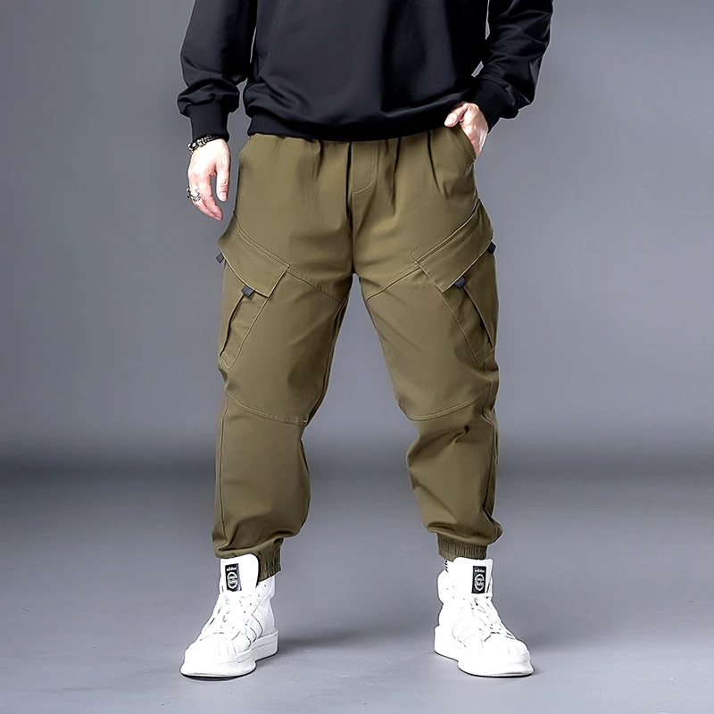 Overalls Men Trousers Harem-Pants Streetwear Black Women 6XL Fashions Hip-Hop Plus 7XL
