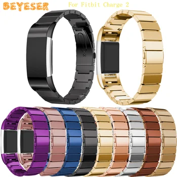 

Wristband Alloy For Fitbit Charge 2 Smart Watch Strap Adjustable Band Replacement Watch Band Smart Accessories Bracelet fashion