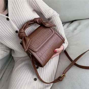 

Stone Pattern PU Leather Crossbody Bags For Women 2020 New Designer Totes Lady Shoulder Messenger Bag Female Handbag HJ198