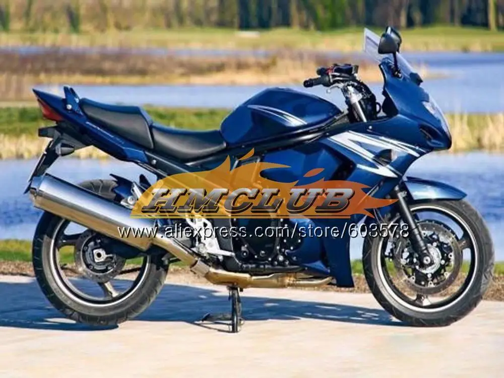 No. 22 GSXF1250 для SUZUKI Bandit GSX1250F GSX1250 C 11, 12, 13, 14, 15, 20CL. 47 1250 GSX1250C 2011 2012 2013 обтекатель синий белый - Цвет: No. 22