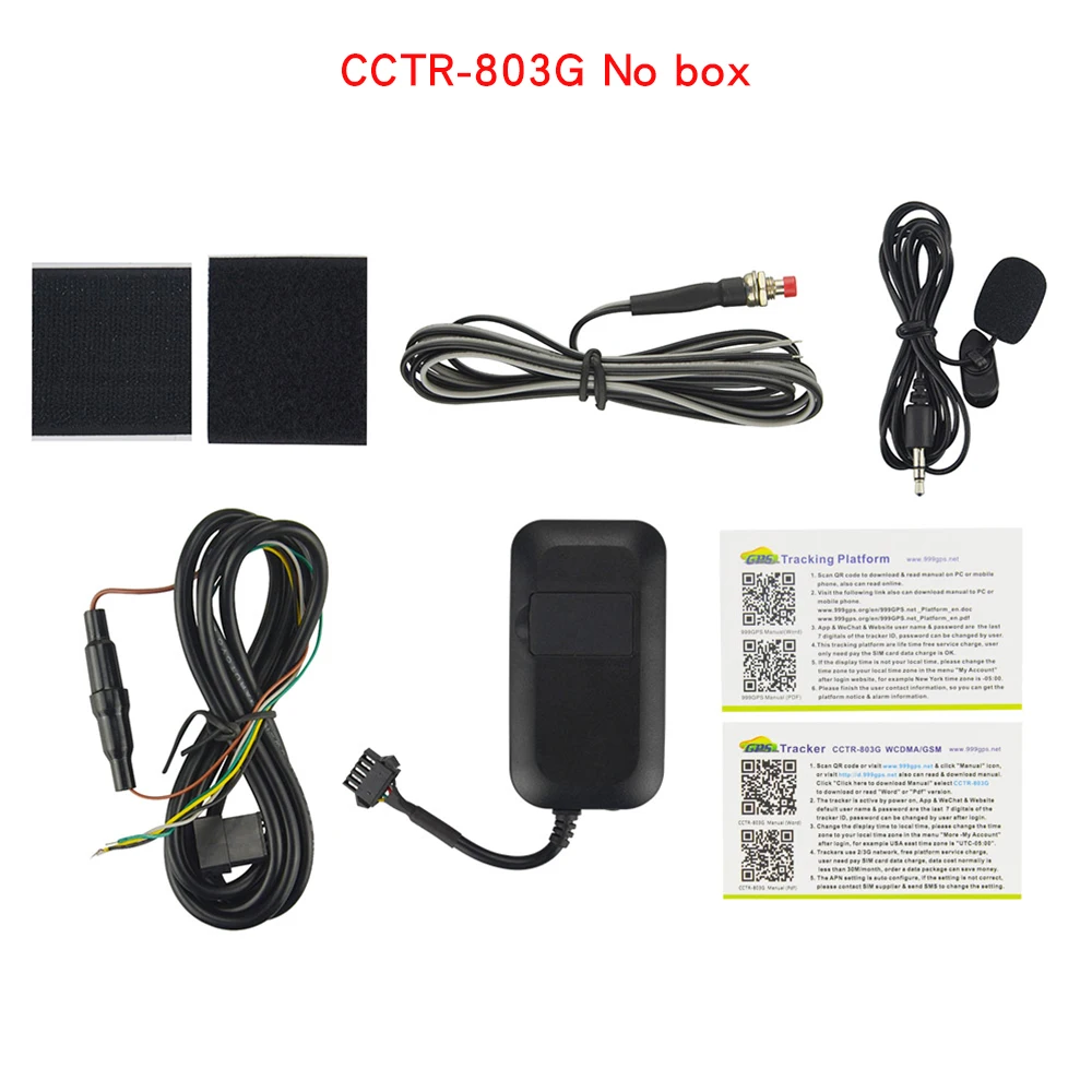 CCTR-804 4G Автомобильный gps-трекер быстрое gps определение местоположения с a-gps функцией gps-слежения удаление сигнализации gps IOS и Android приложение и веб-отслеживание - Цвет: No box