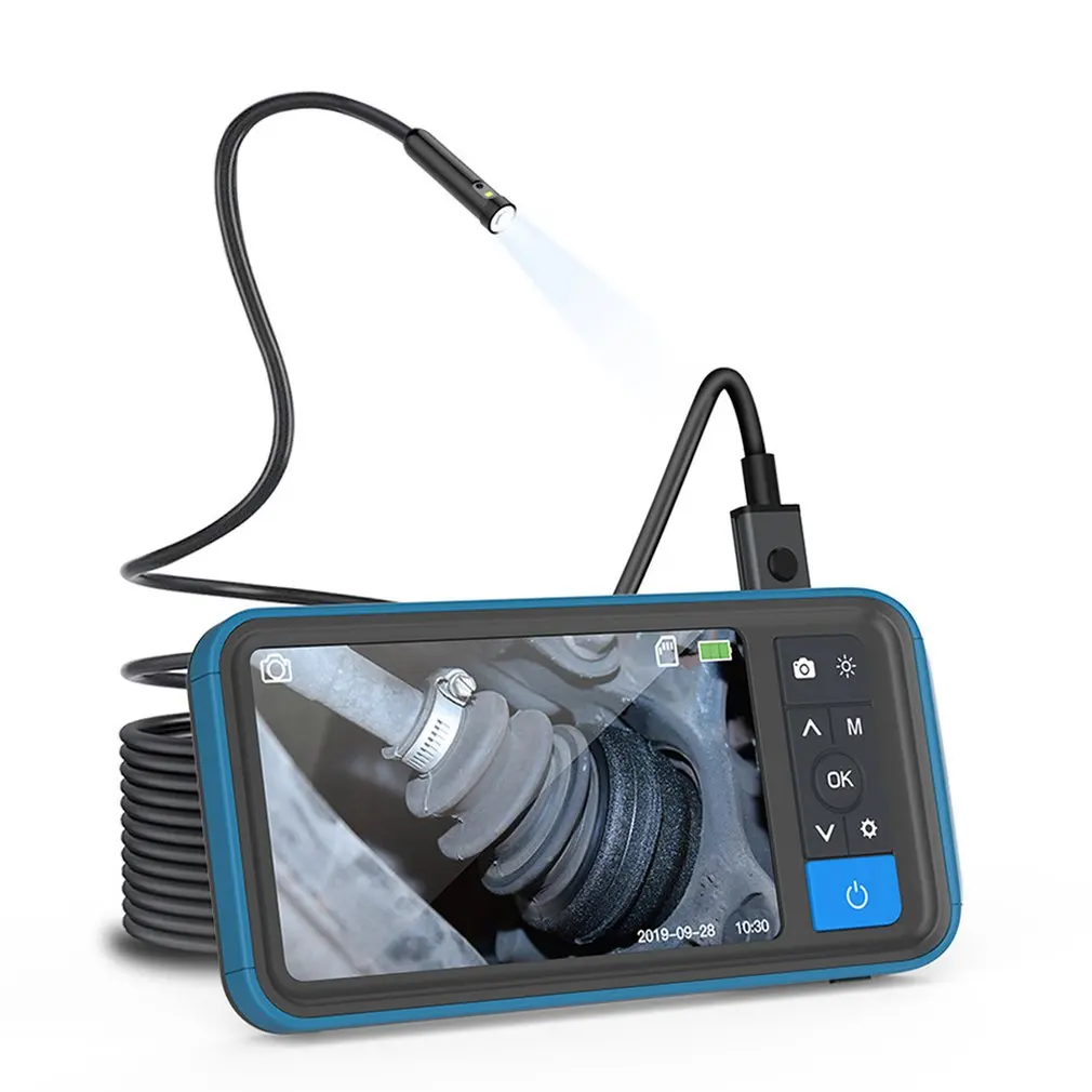 

4.5 Inch Color Screen Digital Endoscope 5.5mm Single Lens IP67 Waterproof Camera Brightness Adjustable MS450 Video Recorder