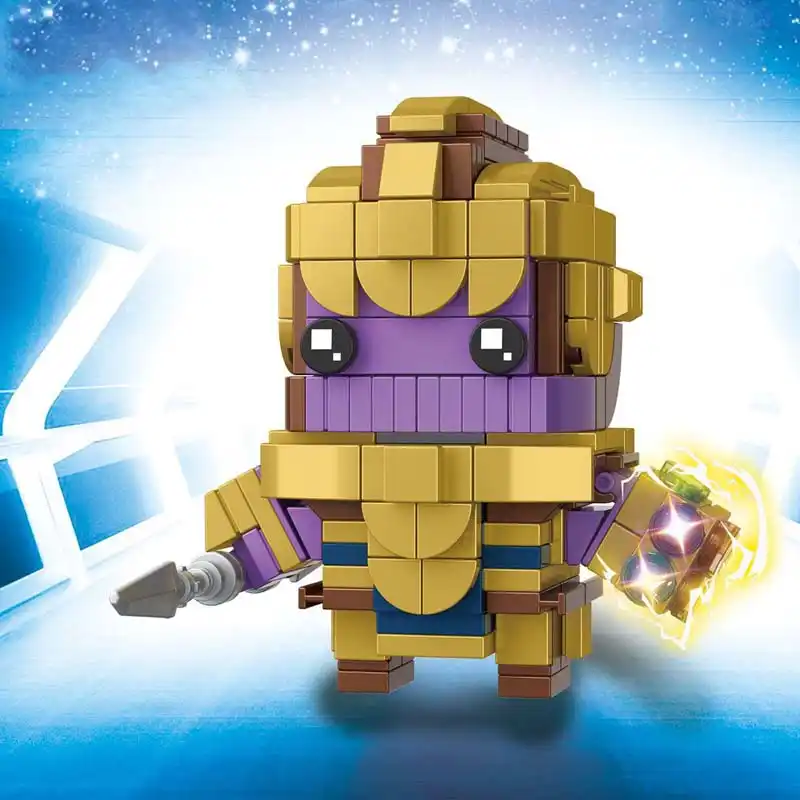 Babbo Natale Marvel.Marvel Superhero Serie Thor Iron Man Thanos Babbo Natale Alce Action Figures Building Blocks Giocattoli Per I Regali Dei Bambini Aliexpress