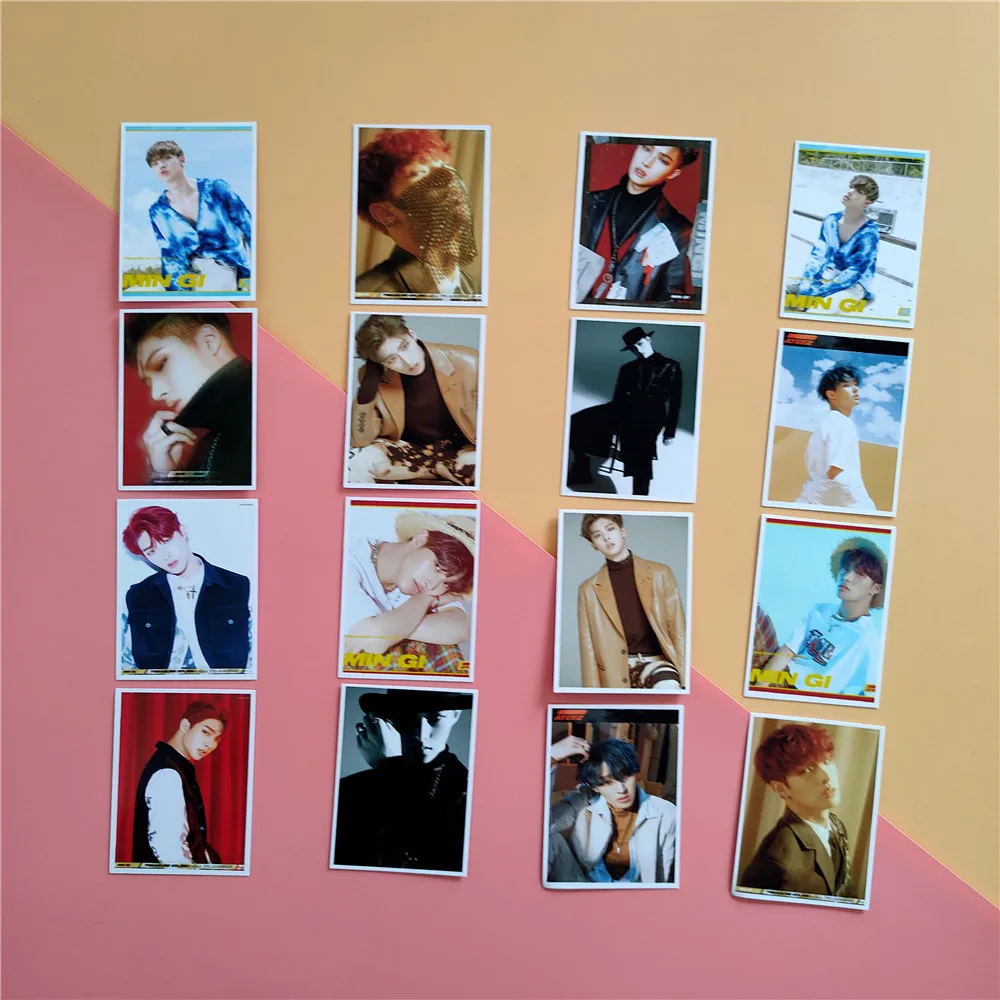 16 шт./компл. Kpop Ateez фотоальбом фото ломо карты плакат K-pop ATEEZ c Новые поступления YEO SANG MINGI