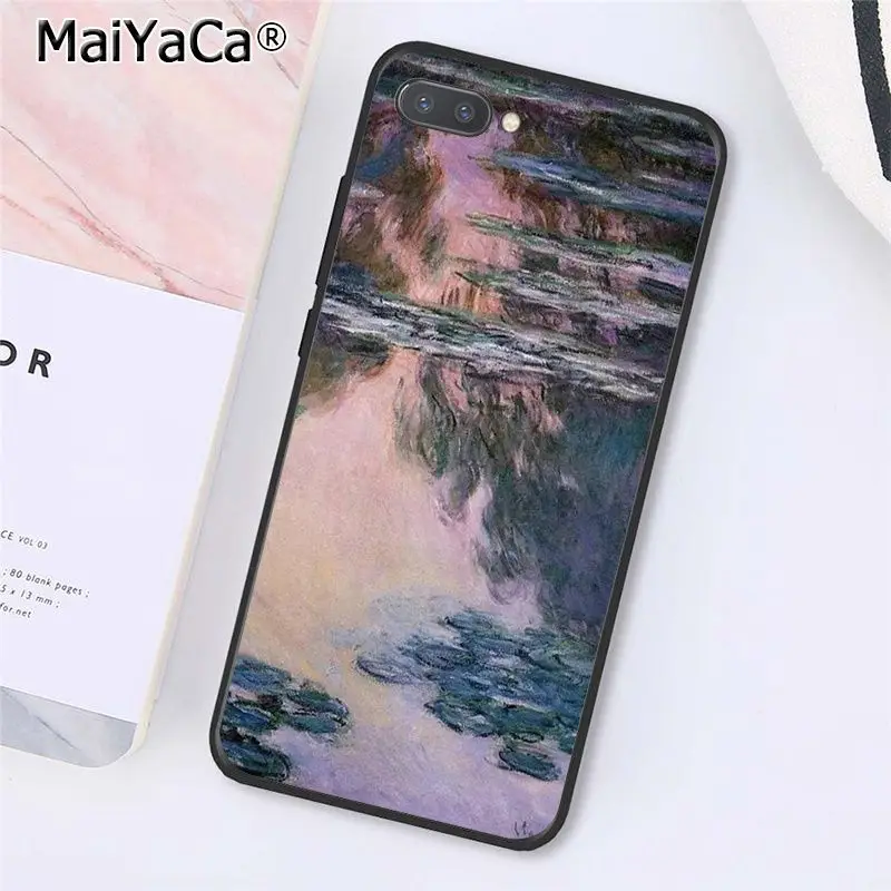 A15 MaiYaCa Клод монет картина маслом с изображением подсолнуха чехол для телефона для huawei смартфона Honor 8X9 10 20 Lite 7A 5A 7C 10i 20i View20 - Цвет: A15
