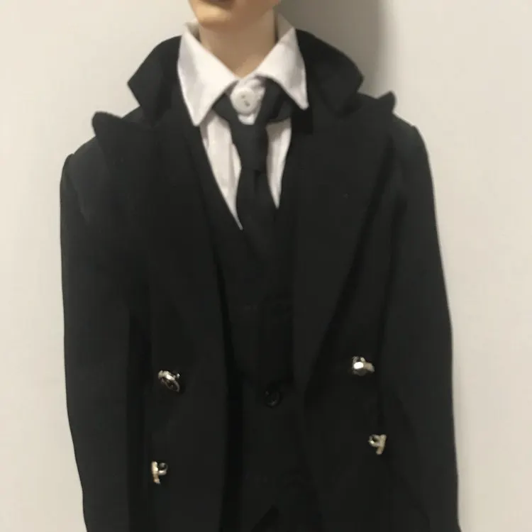 1/4 1/3 BJD кукольная одежда костюм пальто+ жилет+ брюки+ рубашка+ шляпа для BJD/SD аксессуары HID ID72 uncle. Без куклы, обуви, парика