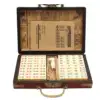 Mah-Jong Chinese Numbered Mahjong Set 144 Tiles Mah-Jong Set Portable Chinese Toy Party Gambling Game Board With Box 1