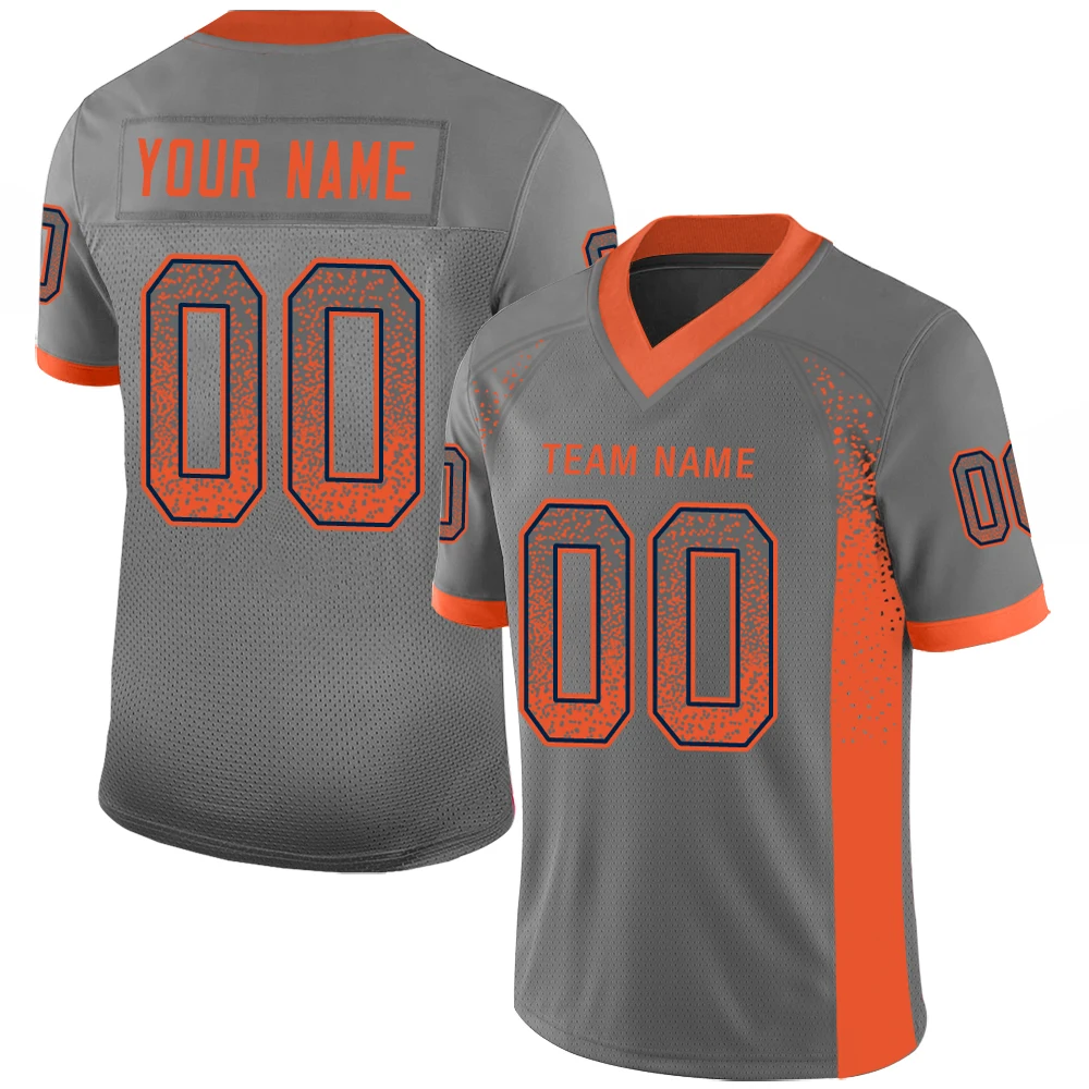 Customzied Football Jersey Sticth Your Name,Number Breathable Washable Stretch Jersey for Male/Female/Kids Birthday Gift Outdoor