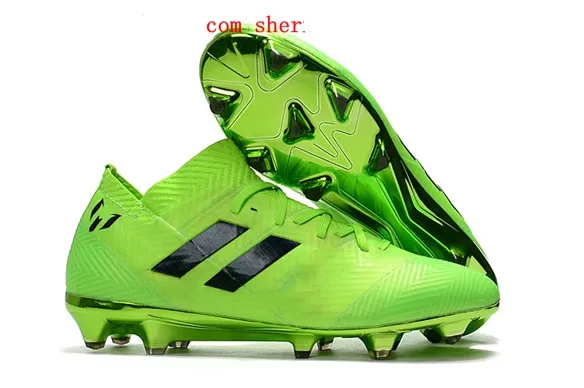 Новые мужские футбольные бутсы Nemeziz Messi 18,1 FG футбольные бутсы Nemeziz 18 chaussures de футбольные бутсы chuteiras de futebol oran - Цвет: 13