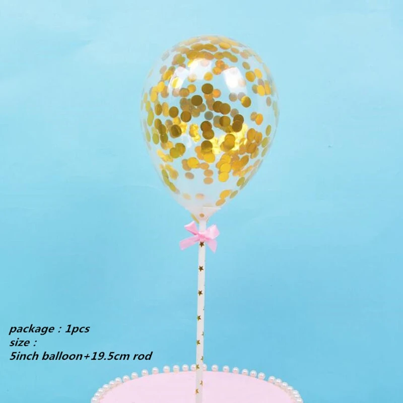 Round balloon 3 7 дюймов мини воздушные шары из фольги в виде цифр торт Топпер DIY Дети день рождения торт флаг свадебное украшение креативные самостоятельно надувные шары - Цвет: Round balloon 3